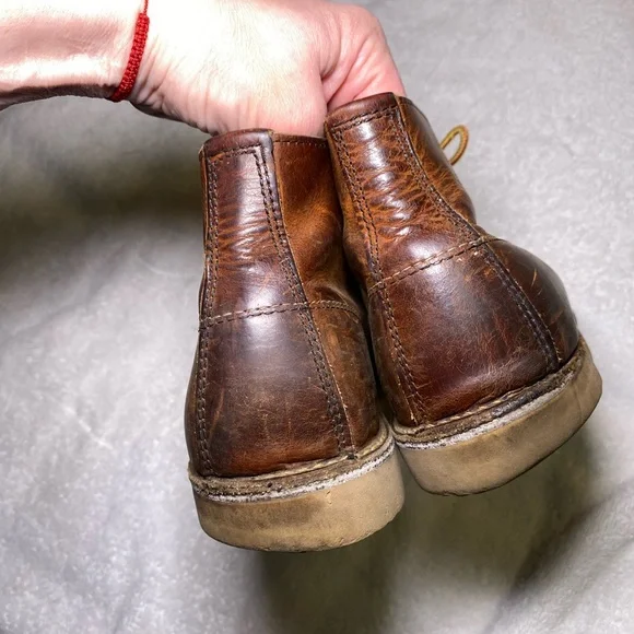 VGUC Size 8.5 Red Wing Heritage Weekender Handmade Leather Chukka Boots